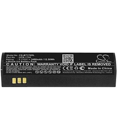 Replacement Battery for Globalstar GSP-1700 GPB-1700 - 3400mAh International Shipping Available - Buy Online on GoSupps.com