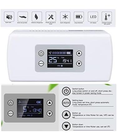 Insulin Cooler Refrigerator Mini Car Medicine Fridge Travel Case 220x100x90mm Portable Diabetic Medication Cooling Box Intelligent Constant Temperature Bonny369 - Buy Online on GoSupps.com