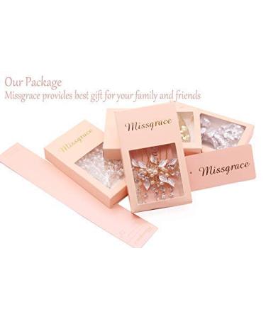 GraceWedding Bridal Jewelry | Vintage Red Gold Hair Accessories for Long Hair | Climbing Plants Design | 38 cm Crystal Rose Gold Hair Jewelry - Buy Online on GoSupps.com