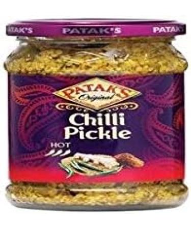 Buy Patak's Chilli Pickle 283g | Bundle of 6 - Authentic Indian Flavor | International Shipping - Buy Online on GoSupps.com
