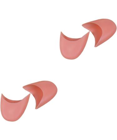 2 Pairs Silicone Toe Pads - Protective Sleeve & Forefoot Cushion for Comfort | Foot Separating Socks & Tiptoe Covers - Buy Online on GoSupps.com