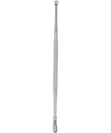 Double Head Metal Ear Spoon | Ergonomic Design | Relieve Itching | for Beauty Salon | Silver - Buy Online on GoSupps.com