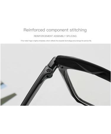 Shop Big Frame Computer Readers - Anti Blue Light Glasses for Eye Fatigue Relief | 0.00 C3 - Buy Online on GoSupps.com