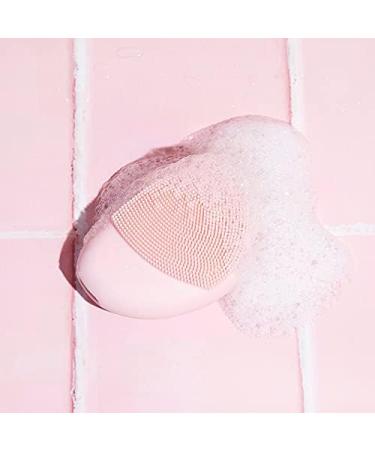 Sonic Facial Cleansing Brush with Heated Rose Quartz - Vibrating Silicone Face Brush - Waterproof & Magnetic Charging - Face Roller for Fine Lines - Buy Online on GoSupps.com
