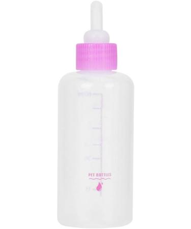 6PCS/ Set Pet Puppy Kitten Feeding Bottle Small Dog Cat Milk Nursing Care Kit Liquid Feeding Supplies 60ml with Replacement Nipples Pink - Buy Online on GoSupps.com
