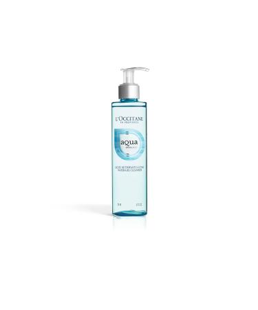 L'Occitane Gentle Aqua Reotier Water Gel Cleanser Enriched with Hyaluronic Acid to Remove Impurities or Makeup  6.5 Fl Oz