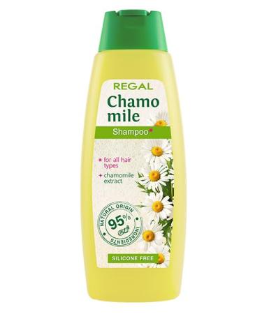 Rosa Impex Shampoo with 95% natural extracts "Regal - Chamomile" 400 ml
