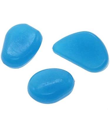 Glow Blue Fish Tank Rocks - 100pcs Glow in The Dark Pebbles for Aquarium, Garden, Plant Pots & Walkways - Buy Online on GoSupps.com