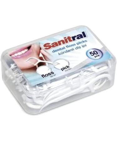 White Glo Charcoal Deep Stain Remover & Sanitral Dental Floss Travel Set | Ultimate Whitening Dental Hygiene Kit - Shop Now! - Buy Online on GoSupps.com