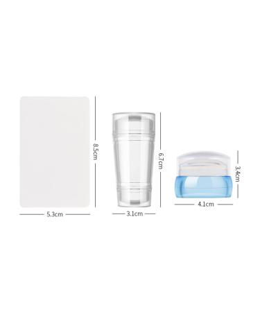 Buy Minkissy Nail Art Stamp Set - Silicone Nail Stampers & Stencils for Beautiful Nail Designs | Perfect for International Shipping - Buy Online on GoSupps.com