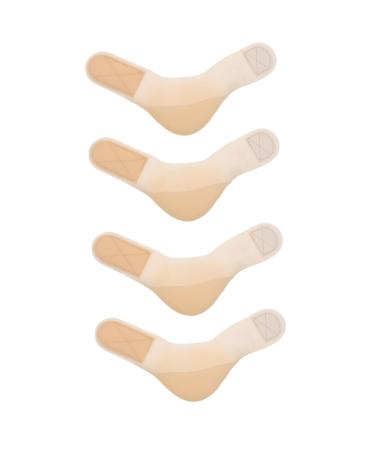 Healvian 2 Pairs Heel Protector Soft Heel Cups Heel Cushion Plantar Sock Silicone Heel Cover Plantar Inserts Pads Cracked Heel Relief Silicone Gel Foot Male Stickers TPR