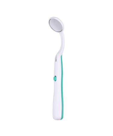 Healifty Oral Dental Mirror with bright LED light for dental care (green) - Buy Online on GoSupps.com