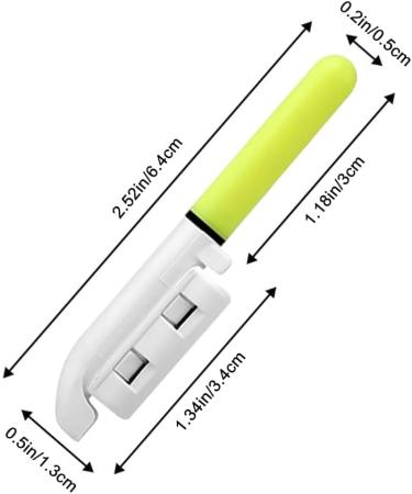 Buy MIIKUU Fish Float LED Knodlicht - 5 Waterproof Fishing Rod Alarm Bells | Electronic Fishing Accessories - Green - Buy Online on GoSupps.com