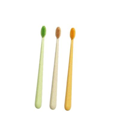ULTECHNOVO 3pcs toothbrushes comfortable toothbrush environmentally friendly toothbrush small head