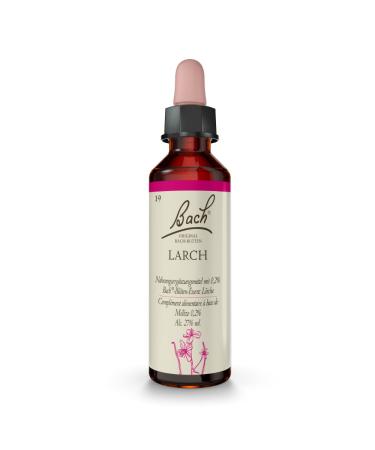 Original Bach Flower Drops No. 19 Larch: Self-confidence and determination with the Bach Flower Larch 20ml - Buy Online on GoSupps.com