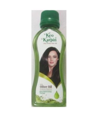 Keo Karpin Non Sticky Hair Oil With olive oil & natural vitamin E (Pack of 2) by Keo Karpin