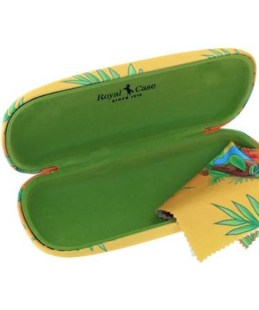 Paule & Knopf Orange Turtle Motif Hard Case | Matching Microfibre Cloth - International Shipping Available - Buy Online on GoSupps.com