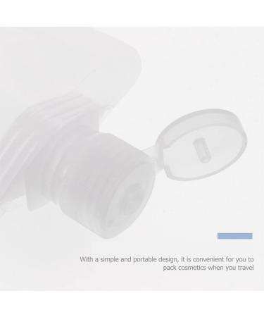 Beaupretty 1 Set Flap Lotion Bag Refillable Travel Pouches Toiletry Cosmetic Containers Liquid Pouch Travel Make up Bag Travel Pouches for Toiletries Liquid Clamshell Funnel The Pet Filling - Buy Online on GoSupps.com