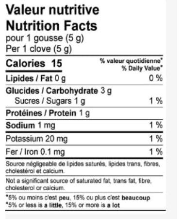 AIL DU MOULIN Organic Black Garlic 500G Garlic Was Grown In Canada. - Buy Online on GoSupps.com