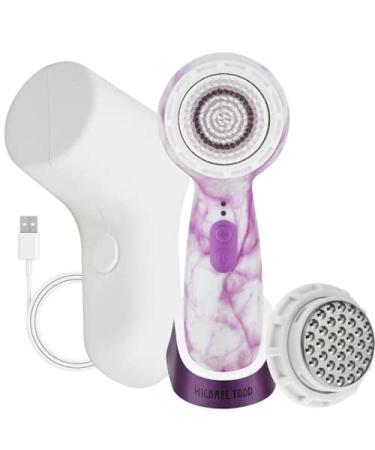 Michael Todd Beauty   Soniclear Petite   Facial Cleansing Brush System   3-Speed Powered Exfoliating Face Brush