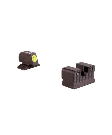 Trijicon Night Sight Sets for Beretta Pistols HD Yellow Front Outline 92A1 and 96A1