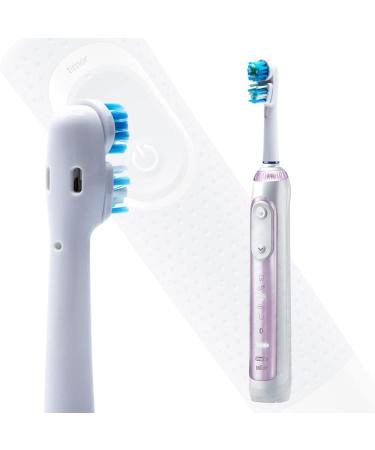 Pack of 20 Dual Clean Brush Heads Compatible with Braun Oral-B Electric Toothbrush - Buy Online on GoSupps.com
