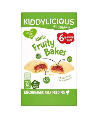 Kiddylicious Apple Fruity Bakes 6 x 22g