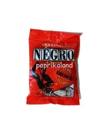 Negro cough drops the original from Hungary - the chimney sweep from the neck - 159g