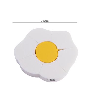 Leadigol 7-in-1 Makeup Sponge | Soft Egg Shaped Blender for Powder Cream & Liquid | Ideal Foundation Applicator | International Shipping Available - Buy Online on GoSupps.com