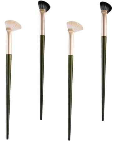 Baluue 20 Pcs Nose Shadow Brush Flat Concealer Brush Eye Shadow Brush Makeup Tool Nose Contour Brush Concealer Brush under Eye Angled Makeup Brush Eyeshadow Brush Cosmetic Brush - Buy Online on GoSupps.com