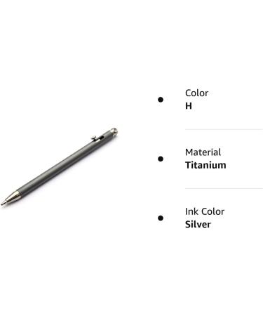 STWM Mini Titanium Pen - Portable EDC Gadget for Outdoor Adventures - Buy Online on GoSupps.com