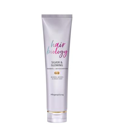 Hair Biology Conditioner Silver & Glowing - Nourish & Brighten Your Hair | International Shipping Available - Buy Online on GoSupps.com