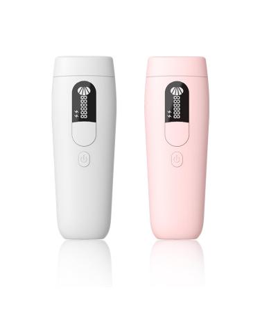Hair Removal Device for Women and Men IPL Removal Hair Painless Permanent Hair Removal Kit for Genitals Intimate Pubic Hair Bikini Line Facial Armpits Legs Arms (White) White (Higher Energy) - Buy Online on GoSupps.com
