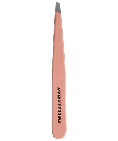 Tweezerman Professional Stainless Steel Slant Tweezers - Geranium | Award-Winning Precision Tool - Buy Online on GoSupps.com