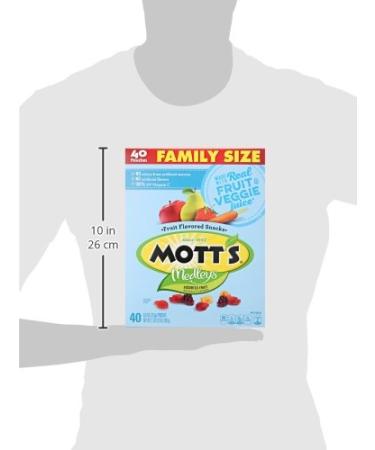 Mott's Medleys Assorted Fruit Snacks 40-0.8oz Packets | Gluten Free Family Size Bulk | 32oz Net Weight - Buy Online on GoSupps.com