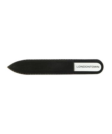 LONDONTOWN White Glass Nail File & Care Tool - Professional Nail Care at Home - Buy Online on GoSupps.com