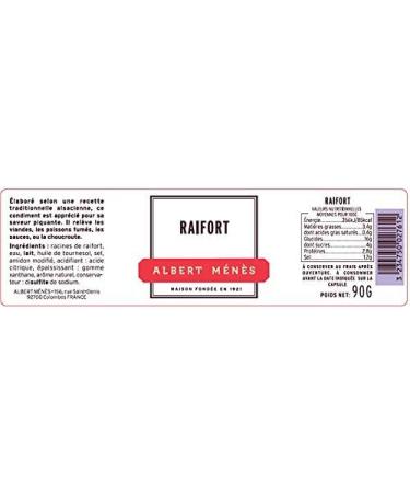 Albert M n s Horseradish - The jar of 90 g - Buy Online on GoSupps.com