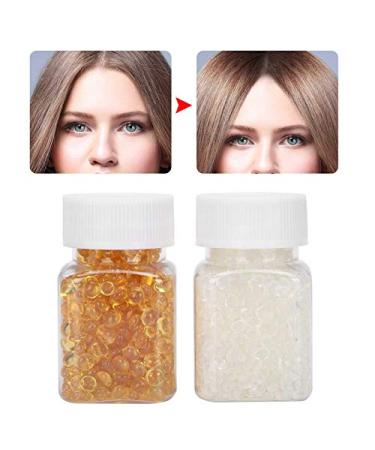 Hair Extension Granulate & Glue Beads | Hot Fusion Keratin Beads - 50g x 2 Bottles | International Shipping - Buy Online on GoSupps.com