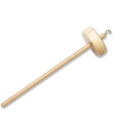 Happy Classy Drop Spindle Maple Top Whorl Spinning Smooth Finish Mandala Design #1 - Handcrafted Spinning Tool for Fiber Artists - Buy Online on GoSupps.com