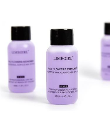 40ml Manicure Crystal Powder Carving Fluid Nail Crystal Liquid Women Girls Nail Decor Acrylic Nail Liquid Monomer Non Yellowing - Buy Online on GoSupps.com