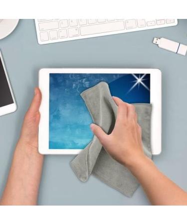 EverCleen High-Tech Extra Soft Microfiber Cloth Set (3 Pack) - Premium Cleaning for Displays Monitors TVs & Tablets - Made in Germany - Buy Online on GoSupps.com