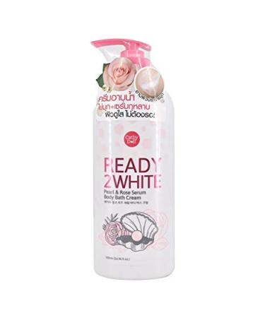 Body Bath Cream Cathy Doll Pearl & Rose Serum 500 ml. Ready 2 White By Cathy doll