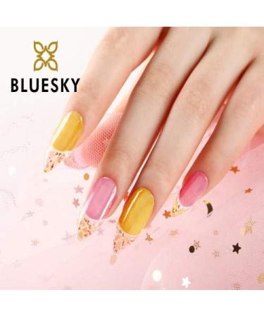 Bluesky UV/LED Gel Soak Off Nail Polish Glaze 07 You Can Jive 10 ml (Requires Curing Under UV/LED) Yellow 10 ml (Pack of 1) - Buy Online on GoSupps.com