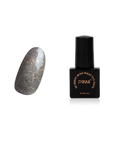 PINNI Gel Nail Polish Magnetic Cat Eye UV LED Gel Nail Lacquer Superfine Mica Aurora Platinum Glitter Winter Christmas Set Semi-permanent Soak-off Manicure Gel Nails for Salon 5ml #3