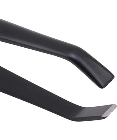 Buy PULABO Durable Slanted Eyebrow Tweezers - Precision Tweezers for Eyelash Management | Black Portable Design International Shipping Available - Buy Online on GoSupps.com