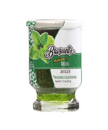 Braswell's Authentic Mint Jelly (11oz) 11 Ounce (Pack of 1)