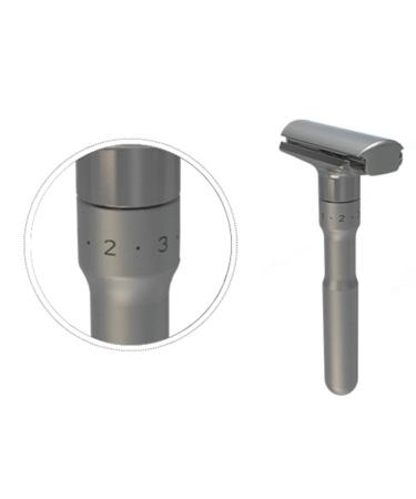 Folpus Zinc Alloy Handle Double Edge Safety Razor - Premium Quality Shaving with 5 Extra Blades - International Shipping Available - Buy Online on GoSupps.com