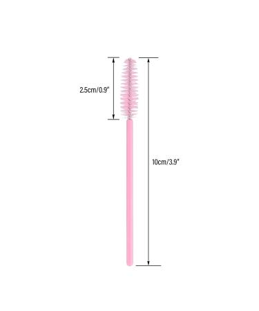 300PCS Disposable Pink Eyelash Mascara Brushes Wands - Makeup Applicator Tools - Buy Online on GoSupps.com