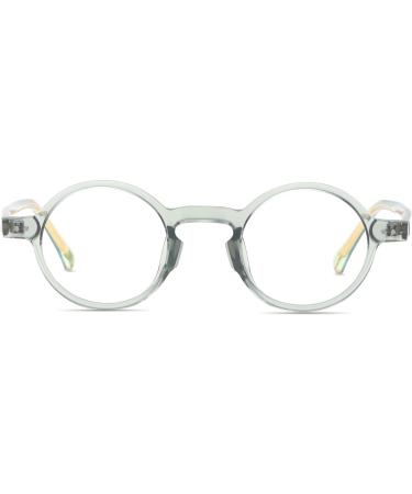 Shop HELES Blue Light Blocking Glasses - Vintage Round TR90 Frames for Women & Men | +3.00 Strength - Buy Online on GoSupps.com