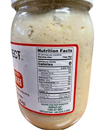 Super Hot 100% Horseradish 16oz x 3 Jars (48oz) - Bold Flavor with a Subtle Burn - Buy Online on GoSupps.com